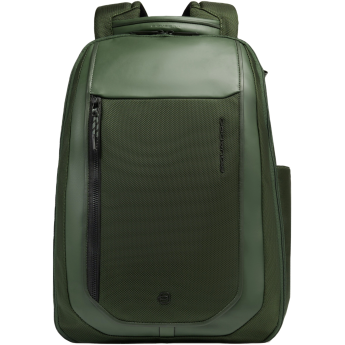 Рюкзак мужской PIQUADRO LYSS CA6928S143BM/VE зеленый тимьяновый полиуретан/полиэстер/кожа