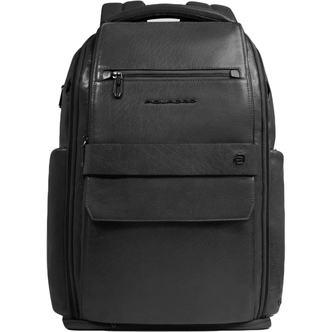 Рюкзак мужской PIQUADRO SOLM CA7023S141BM/N черный кожа